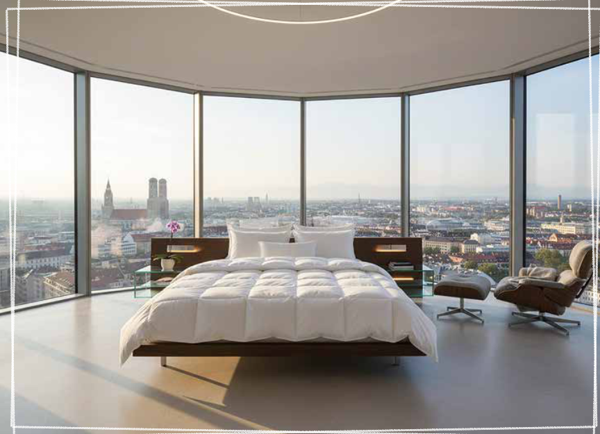 Schäfer Sommedecke von Bayern träumen-100% Wildgänsedaunen