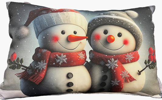 Sprügel Kissenbezug Lovely Snowman 40x60 Winter