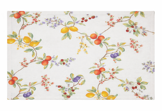 Sprügel Früchtemix Platzsets 35x50 sekt-bunt fleckgeschützt