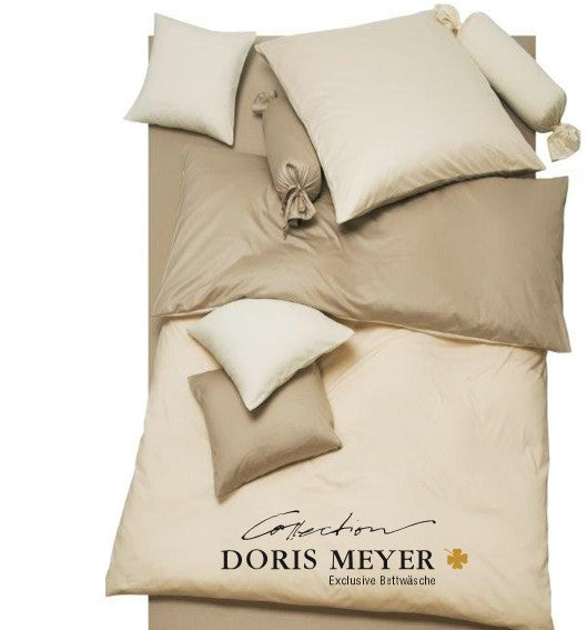 Doris Meyer Interlock Jersey Bettwäsche Milano 3009 26 taupe beige