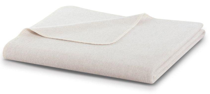 Biederlack Wohn- und Kuscheldecke grey"Pearl" 150x200 100% Baumwolle