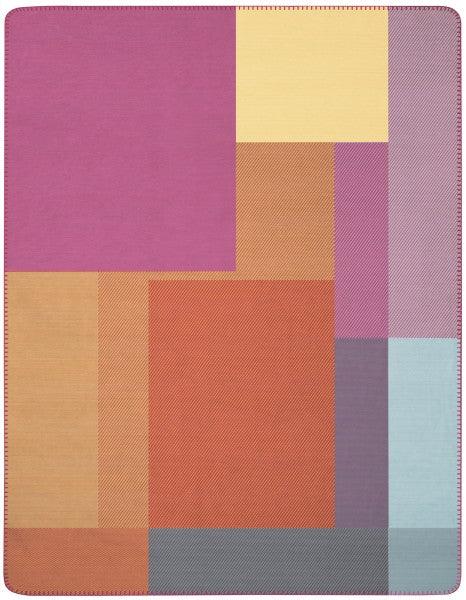 Biederlack Wohn- und Kuscheldecke"Cinque Terre", mehrfarbig, 150x200 cm