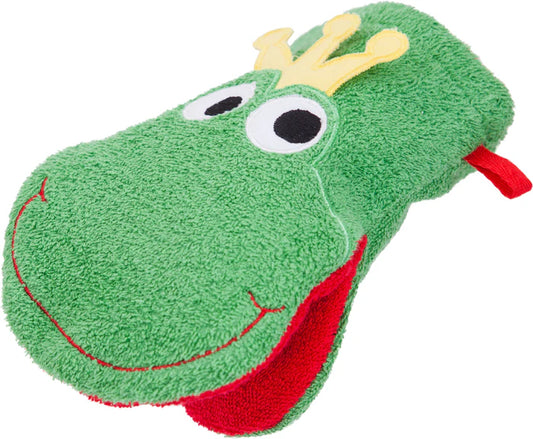 Smithy Waschhandschuh zum Spielen Frosch