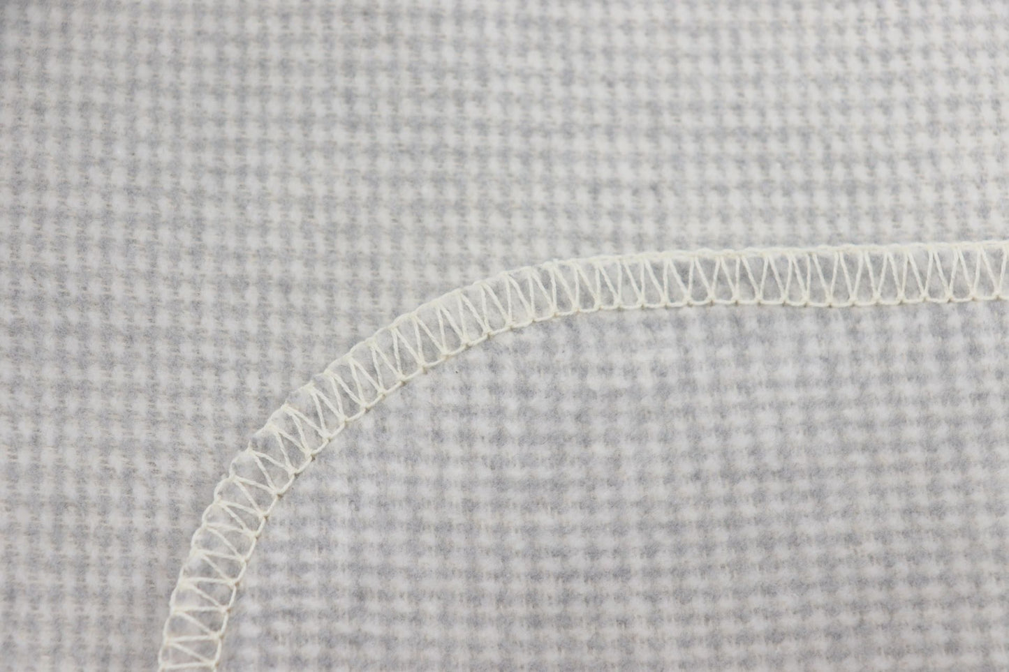 Biederlack Wohn- und Kuscheldecke grey"Pearl" 150x200 100% Baumwolle