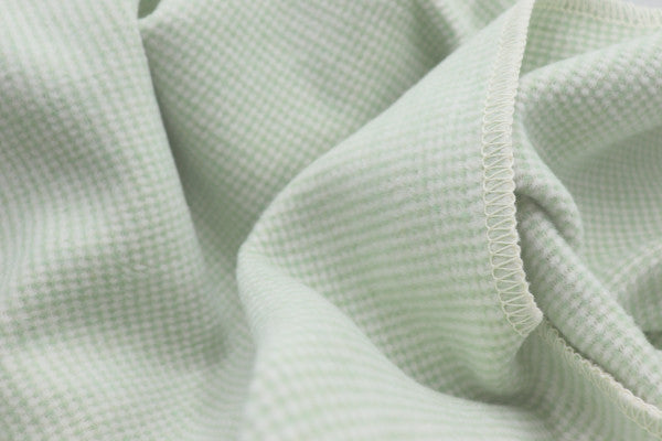 Biederlack Wohn- und Kuscheldecke mint "Pearl" 150x200 100% Baumwolle