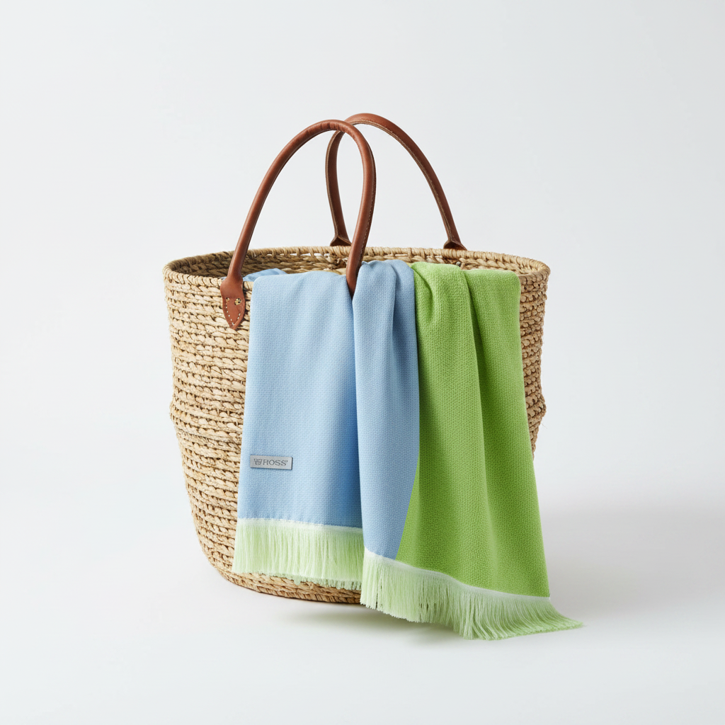 Ross Sauna Strand Spa Stripe - Hamamtuch Badetuch 90x180