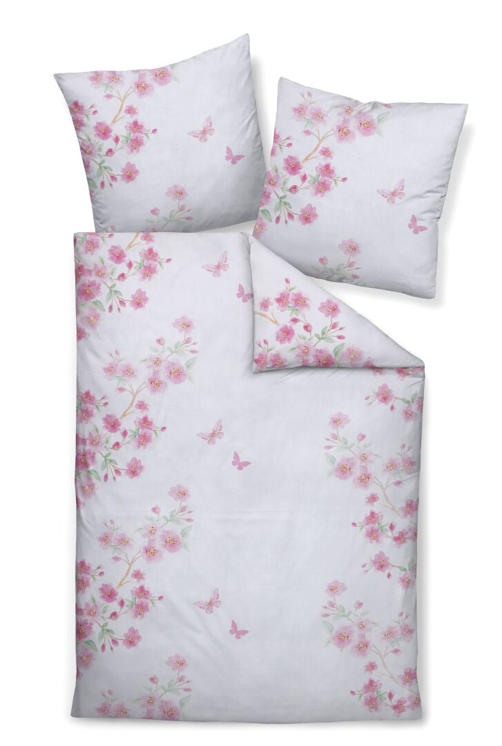Janine Mako-Satin Bettwäsche moments 98132 rosa