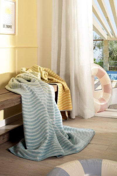 Biederlack Wohn- und Kuscheldecke"Ocean Nuance", mehrfarbig, 150x200 cm
