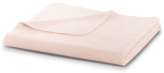 Biederlack Wohn- und Kuscheldecke rose "Pearl" 150x200 100% Baumwolle