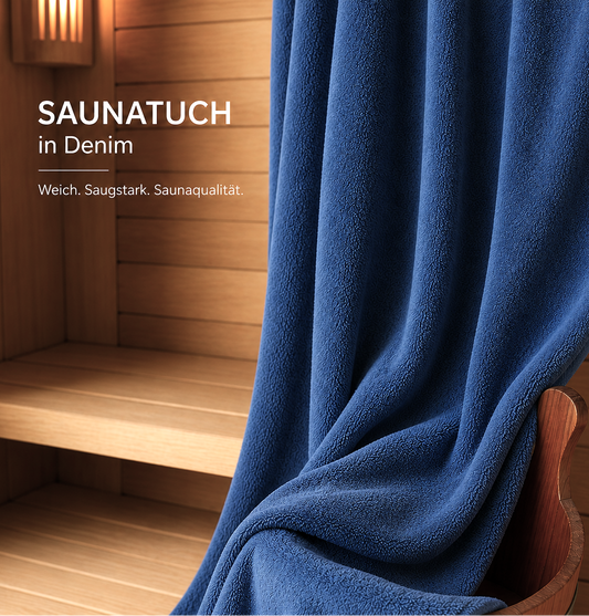 Ross Wellnes Saunatuch Badetuch 4004 denim 80x200