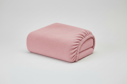 NICKY-VELOUR Fitted Sheet 220g/m² DEPTH 25 cm 330-68 rose