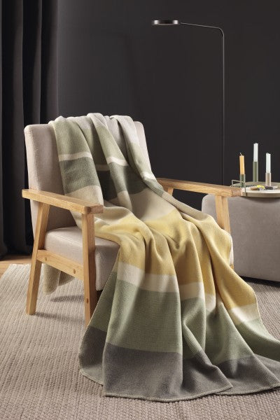Biederlack Wohn- und Kuscheldecke"Stripe Delight", mehrfarbig, 150x200 cm