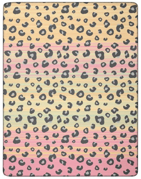 Biederlack Kinder- und Jugenddecke "Wild Leo", mehrfarbig, 150x200 cm